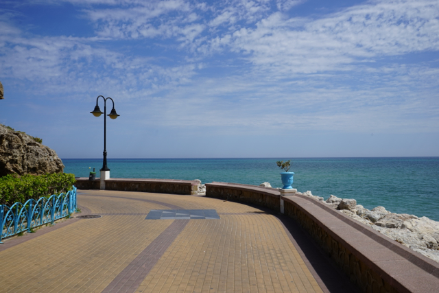 Love the paved walkways along the water